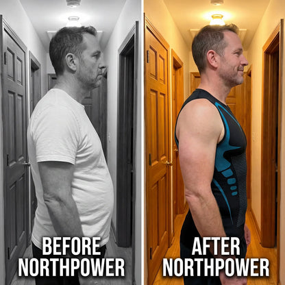 NorthPower V-Neck | Feel The Power of Confidence, Shape & Control