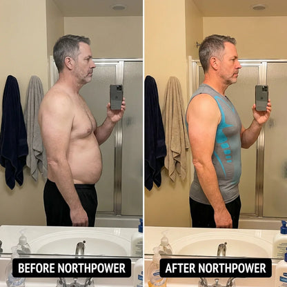 NorthPower V-Neck | Feel The Power of Confidence, Shape & Control